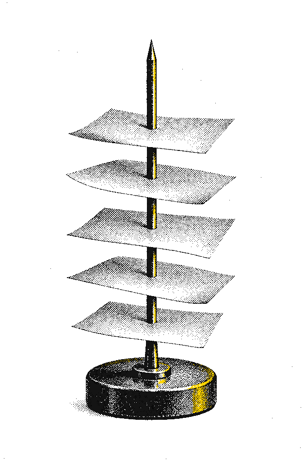 A paper spike
